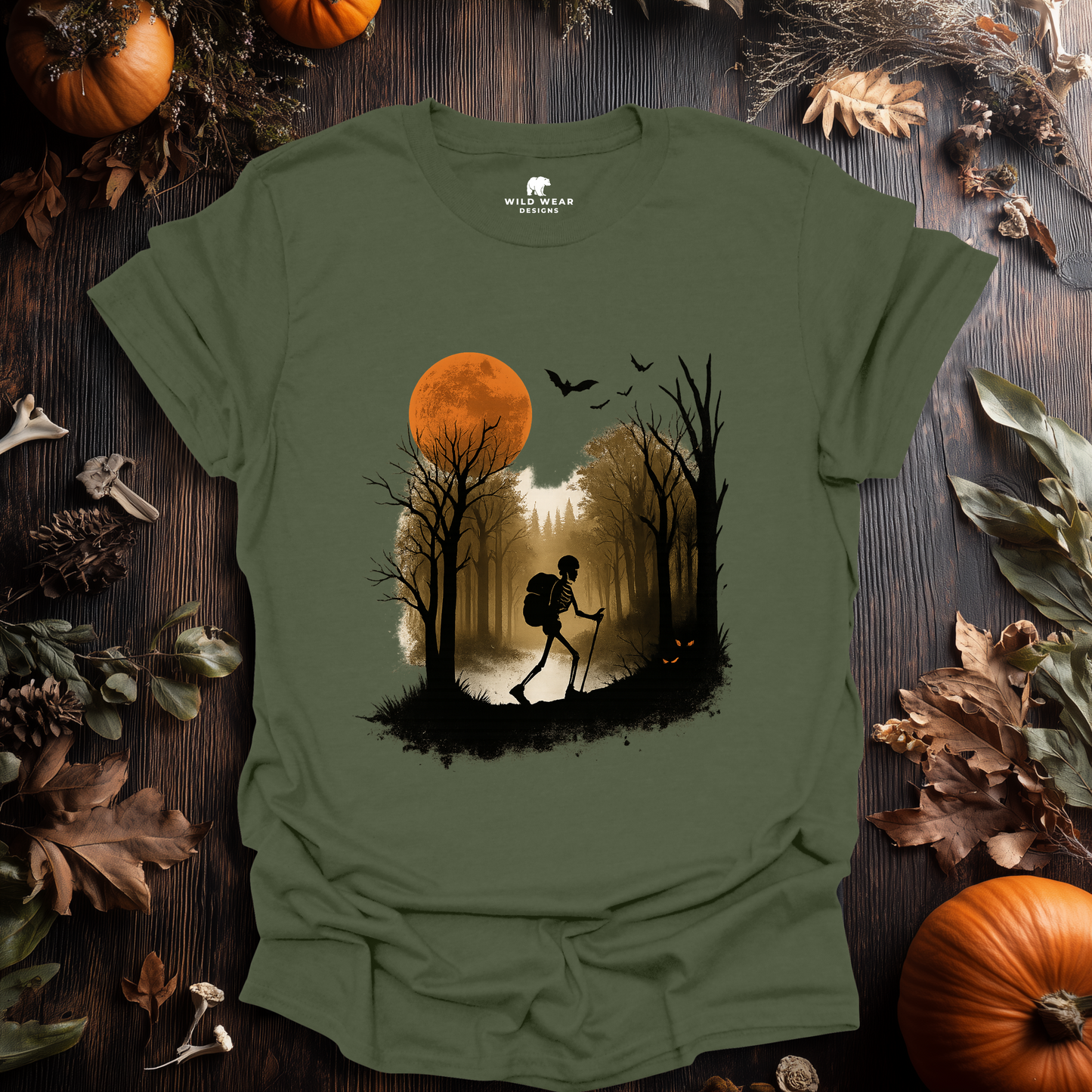 Haunted Trail: Nightfall in the Wild T-Shirt