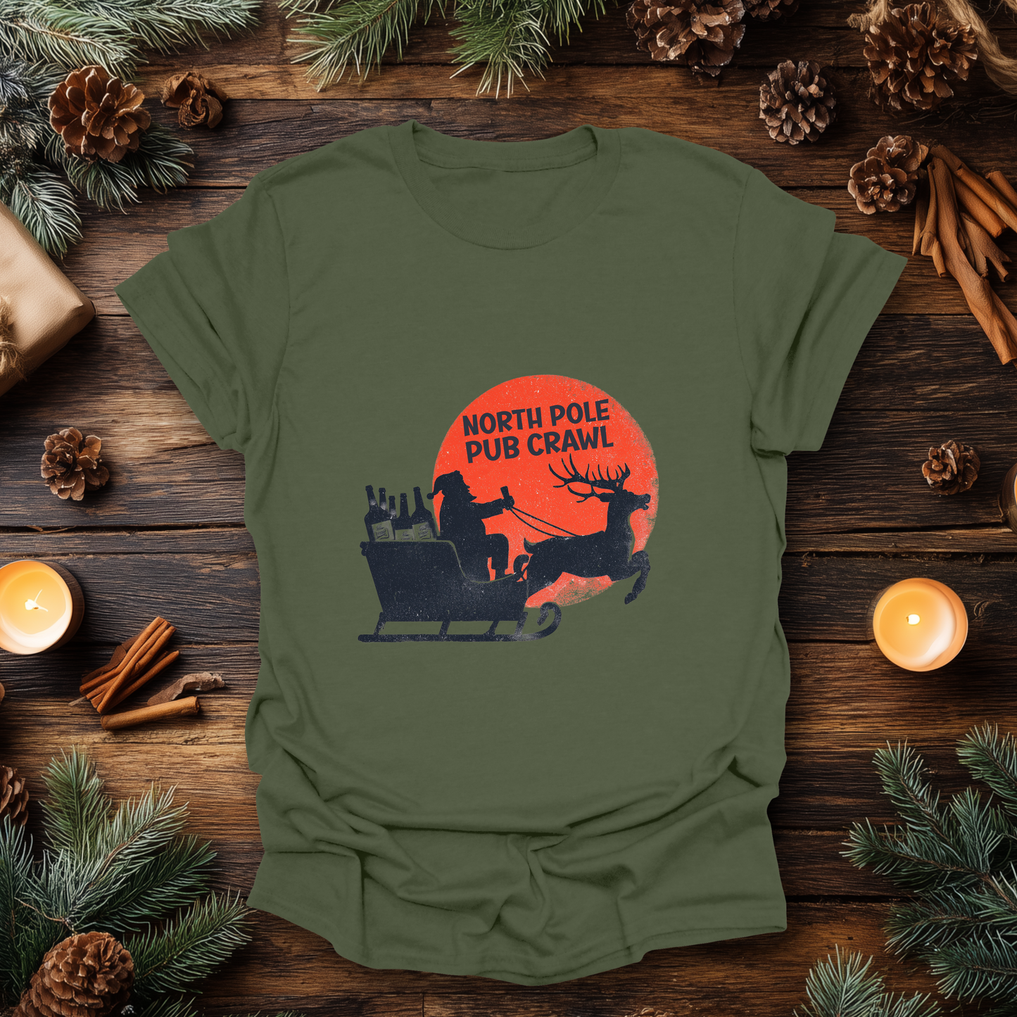 North Pole Pub Crawl T-Shirt