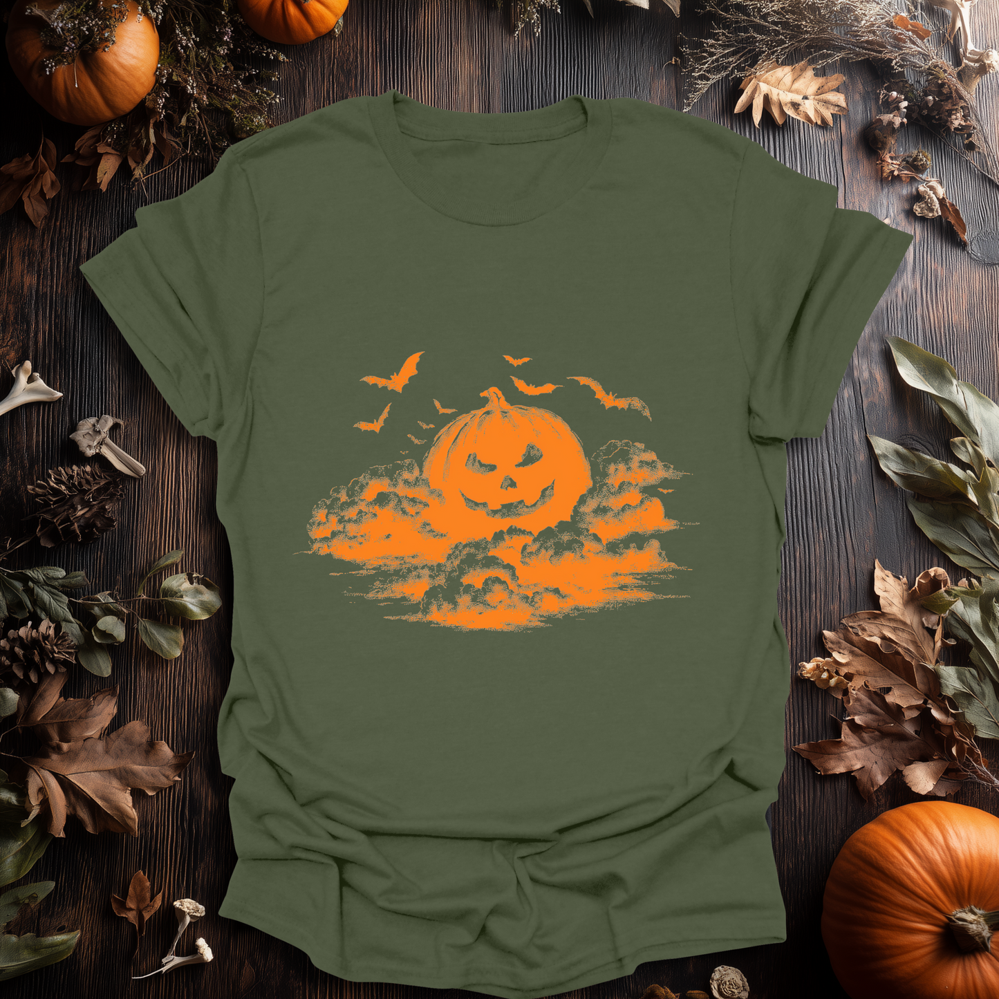 "Pumpkin King of the Night" Halloween T-Shirt
