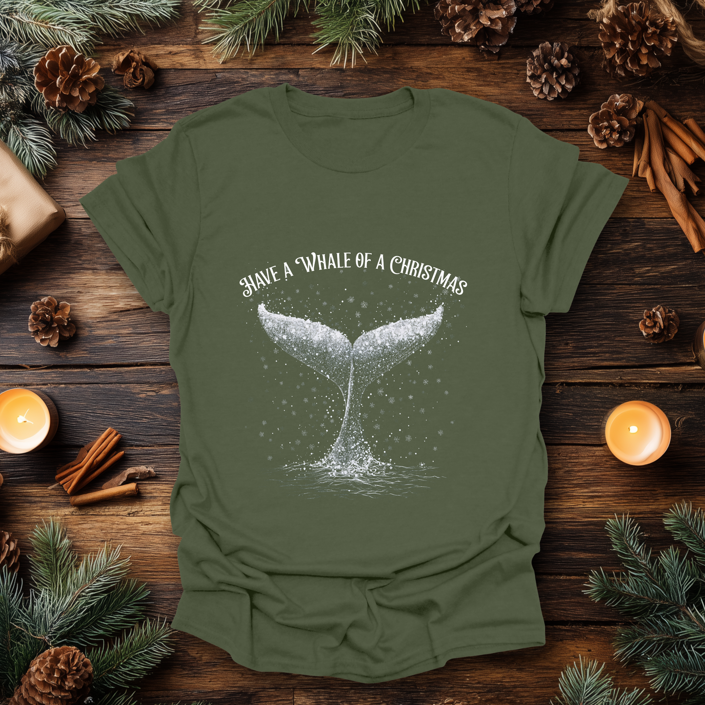 Have a Whale of a Christmas T-Shirt