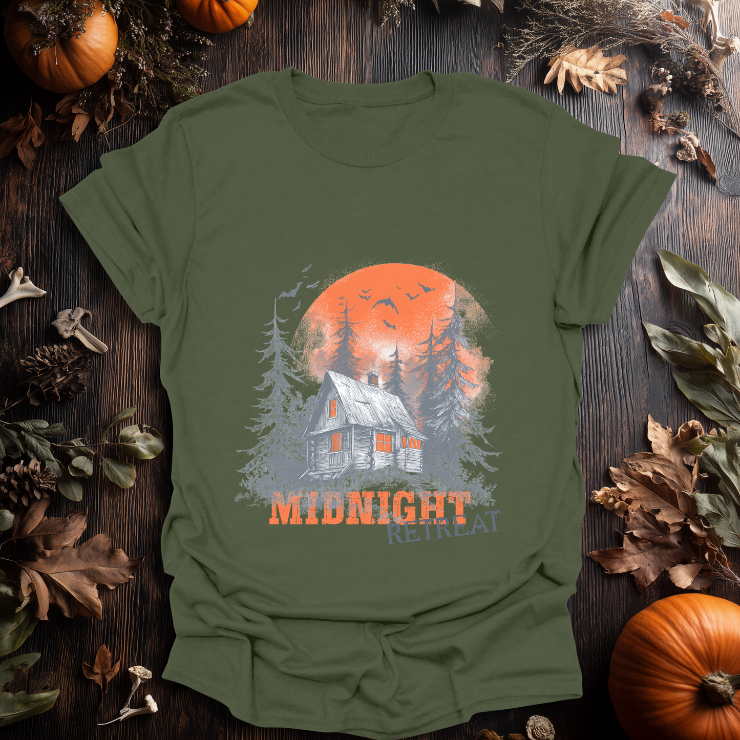 Midnight Retreat Halloween T-Shirt