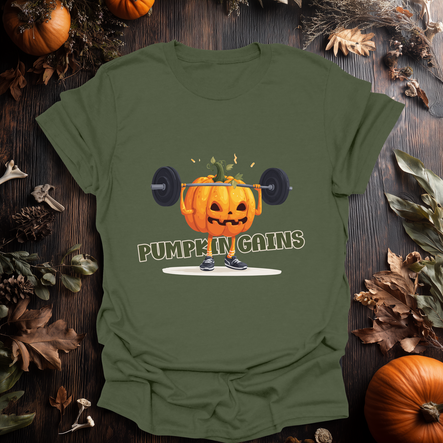 Pumpkin Gains T-Shirt