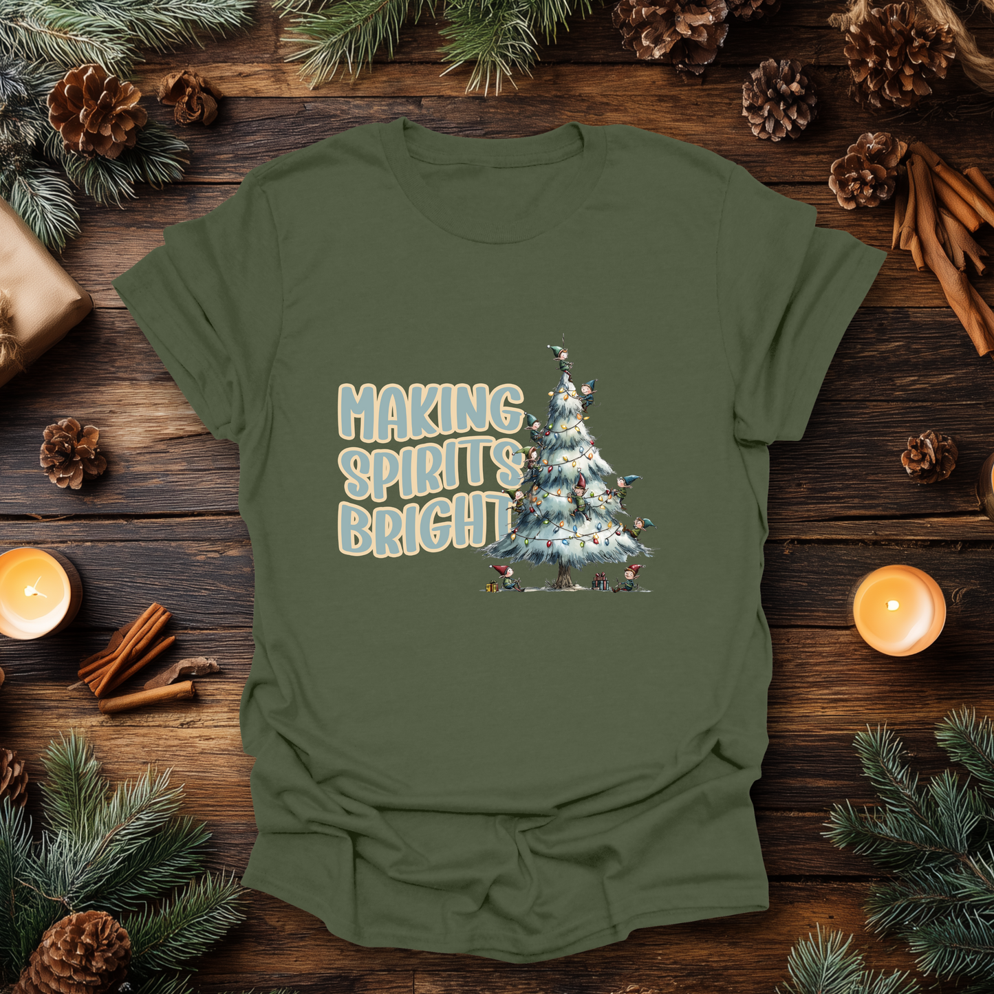 Making Spirits Bright T-Shirt