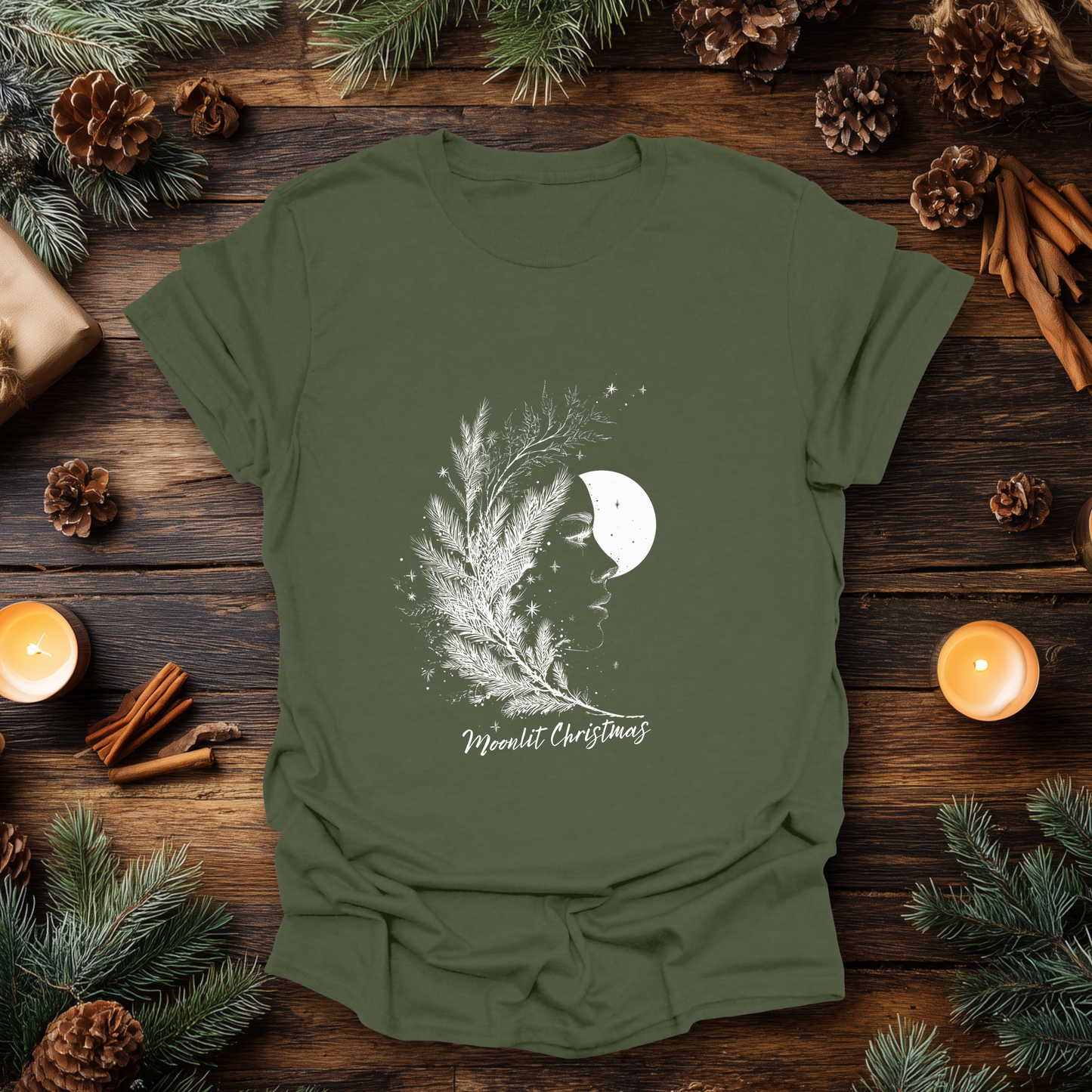 Moonlit Christmas T-Shirt