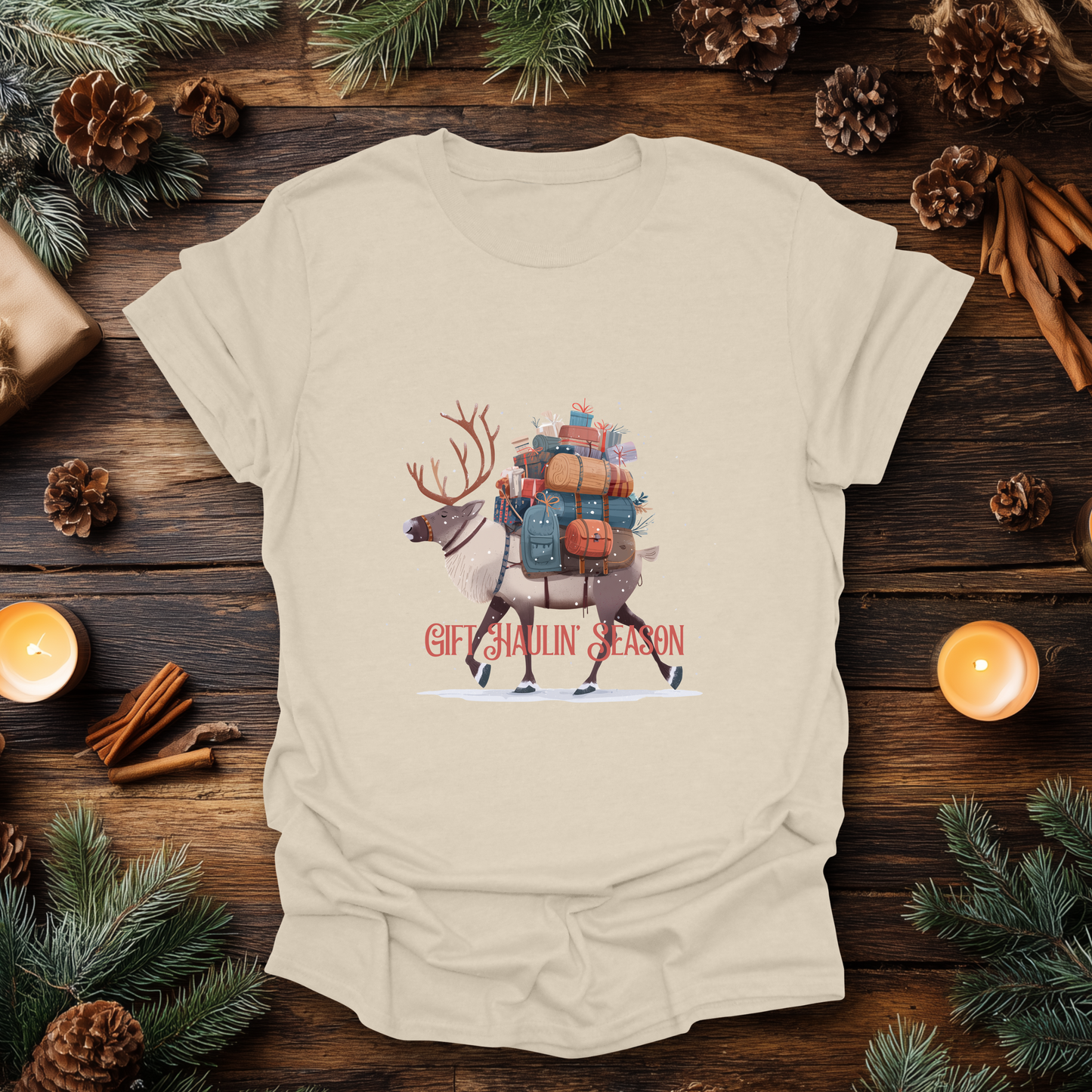 Gift Haulin’ Season Christmas T-Shirt