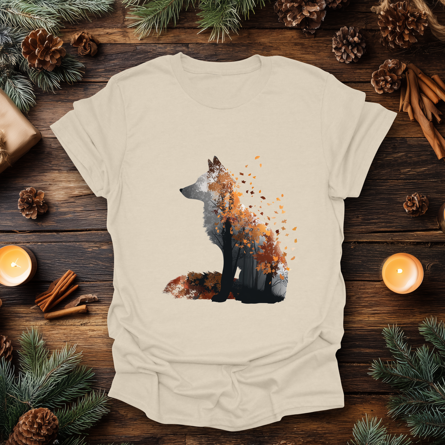 Autumn Wolf Nature T-Shirt