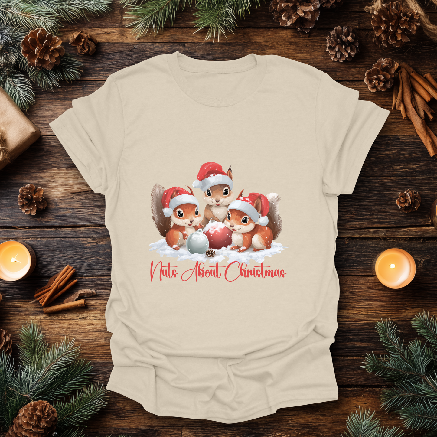 Nuts About Christmas T-Shirt