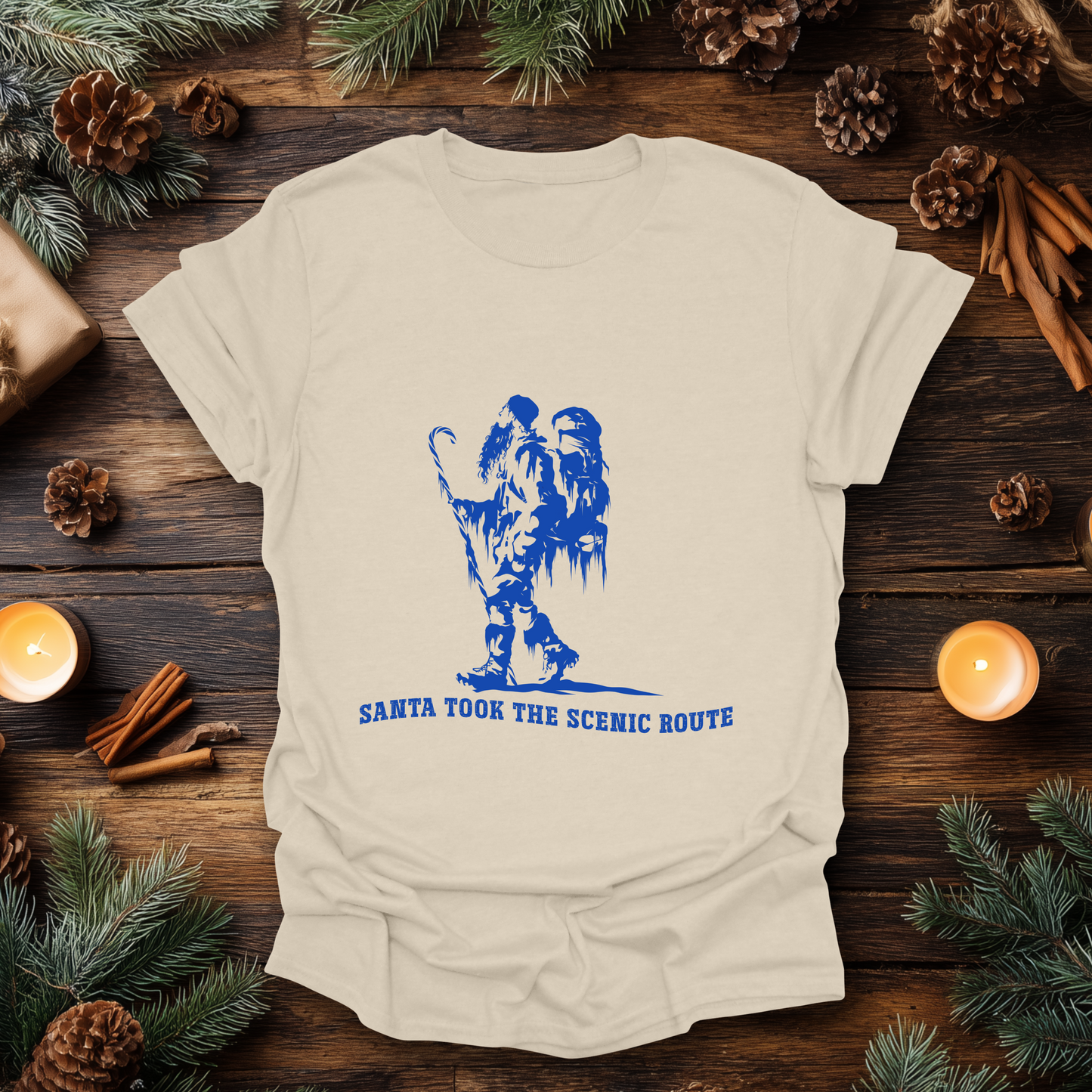 Santa Took the Scenic Route T-Shirt