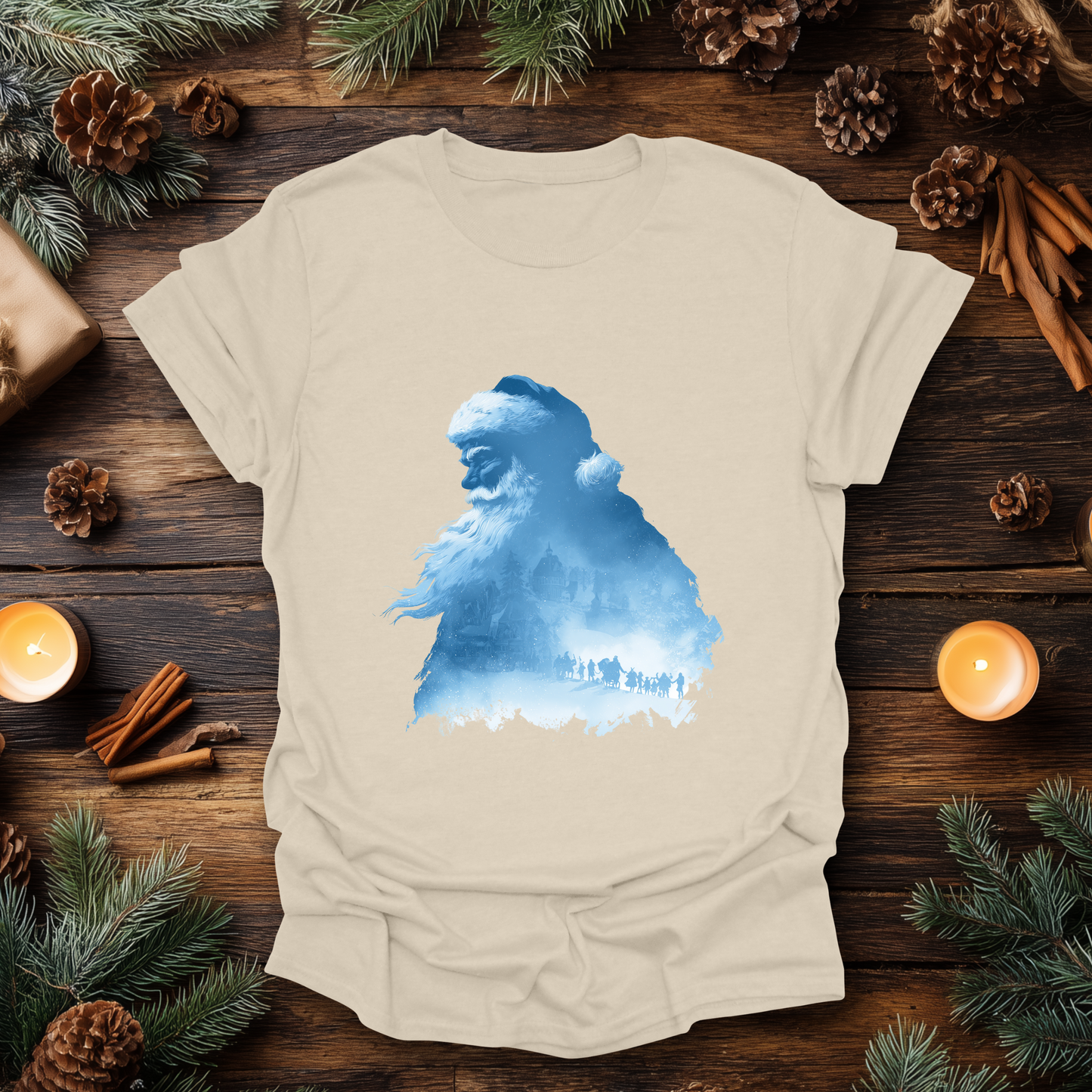 Frostbound Santa - Winter Wanderer T-Shirt