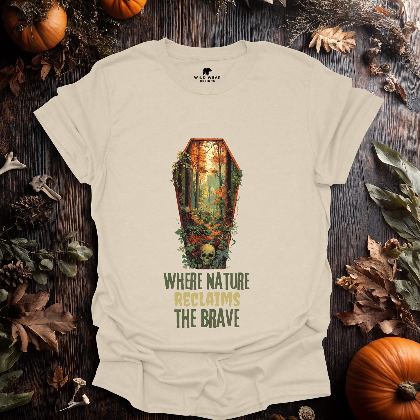 Nature Reclaims the Brave T-Shirt