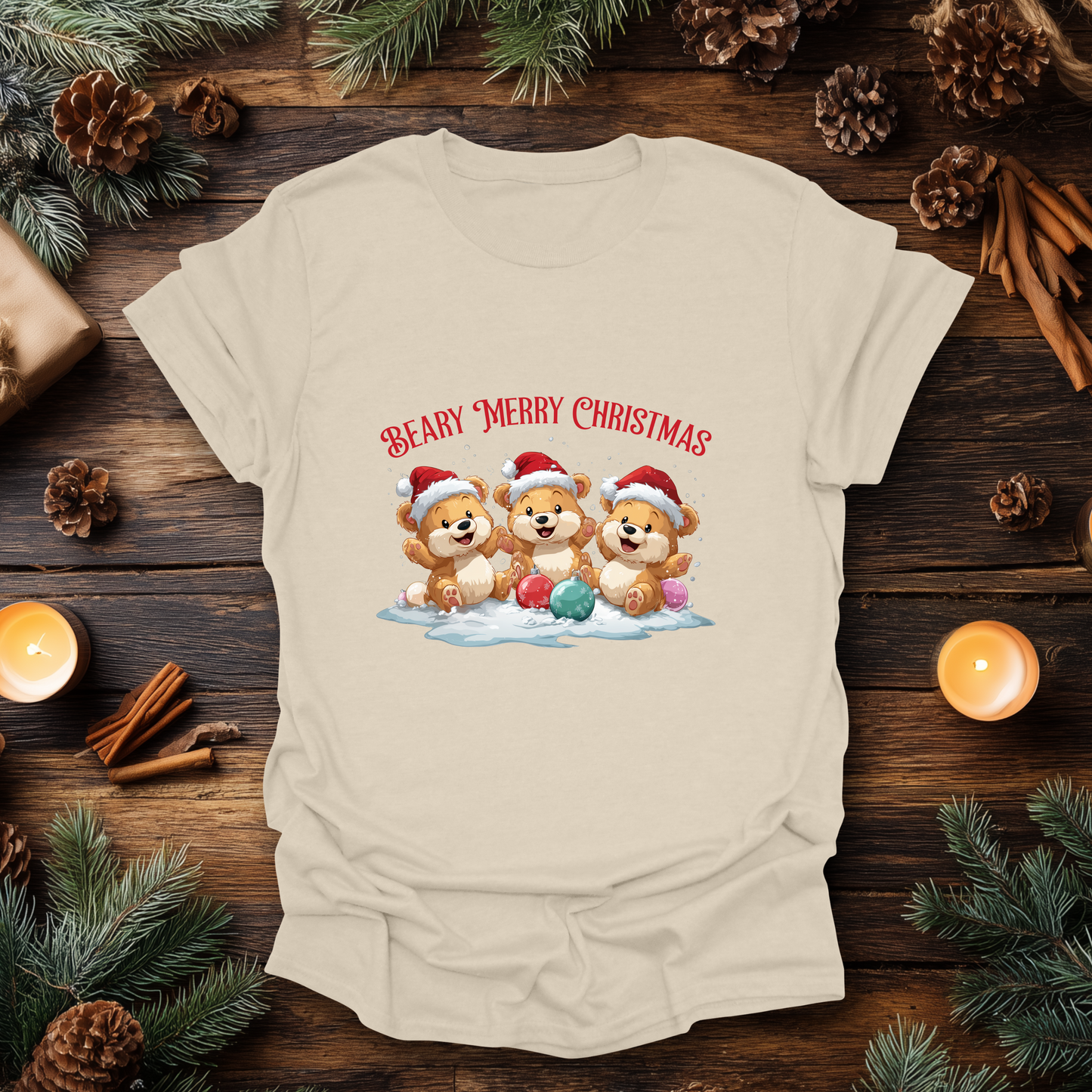 Beary Merry Christmas T-Shirt