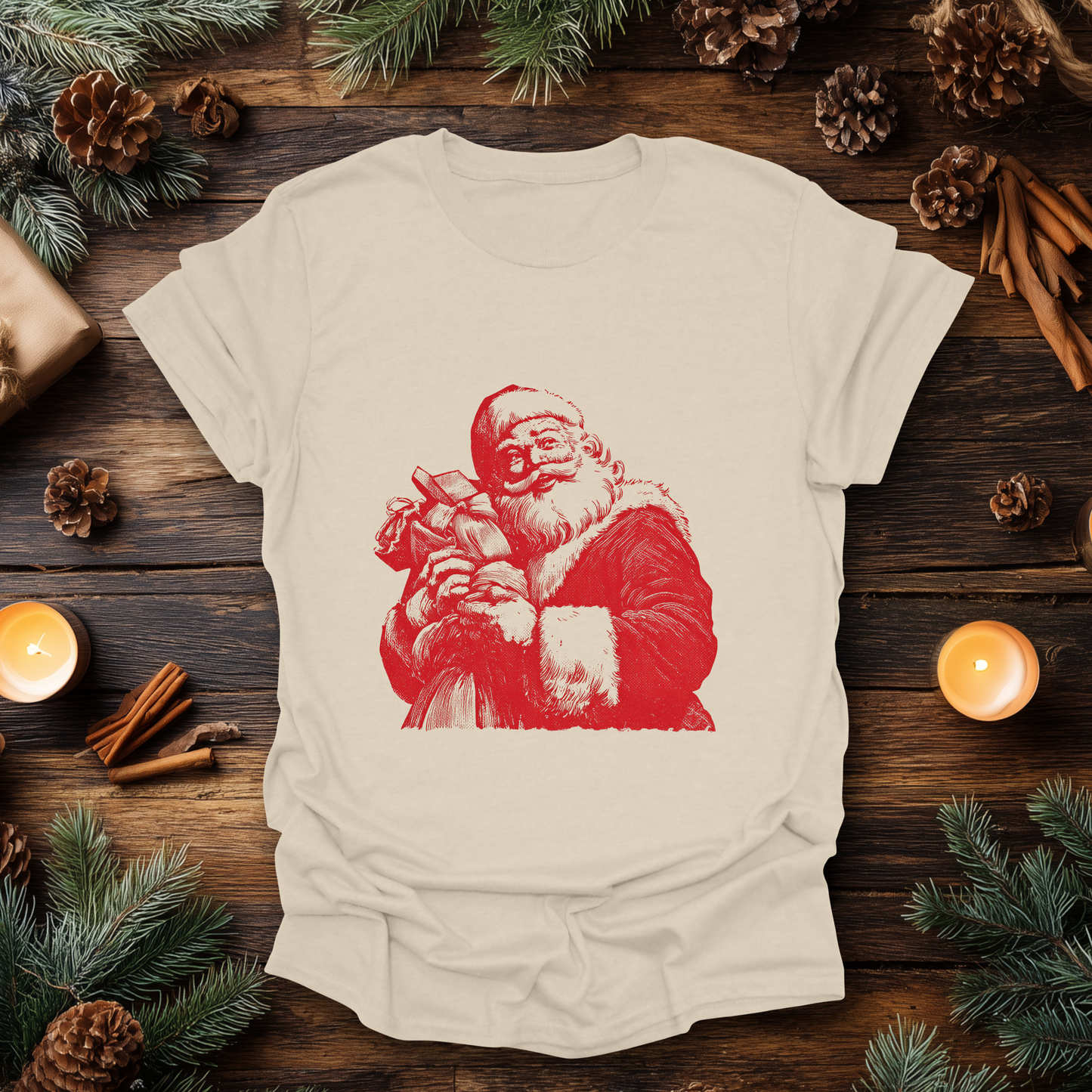 Vintage Santa T-Shirt