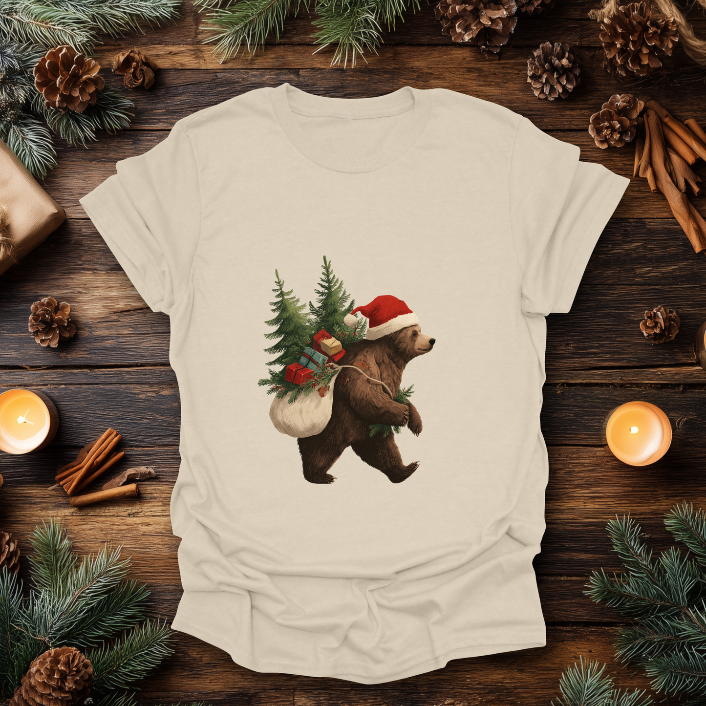Bear-y Merry Deliveries T-Shirt