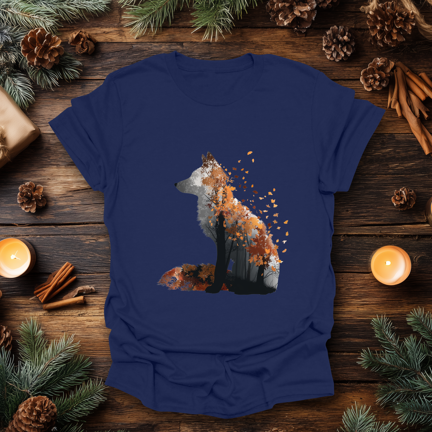 Autumn Wolf Nature T-Shirt