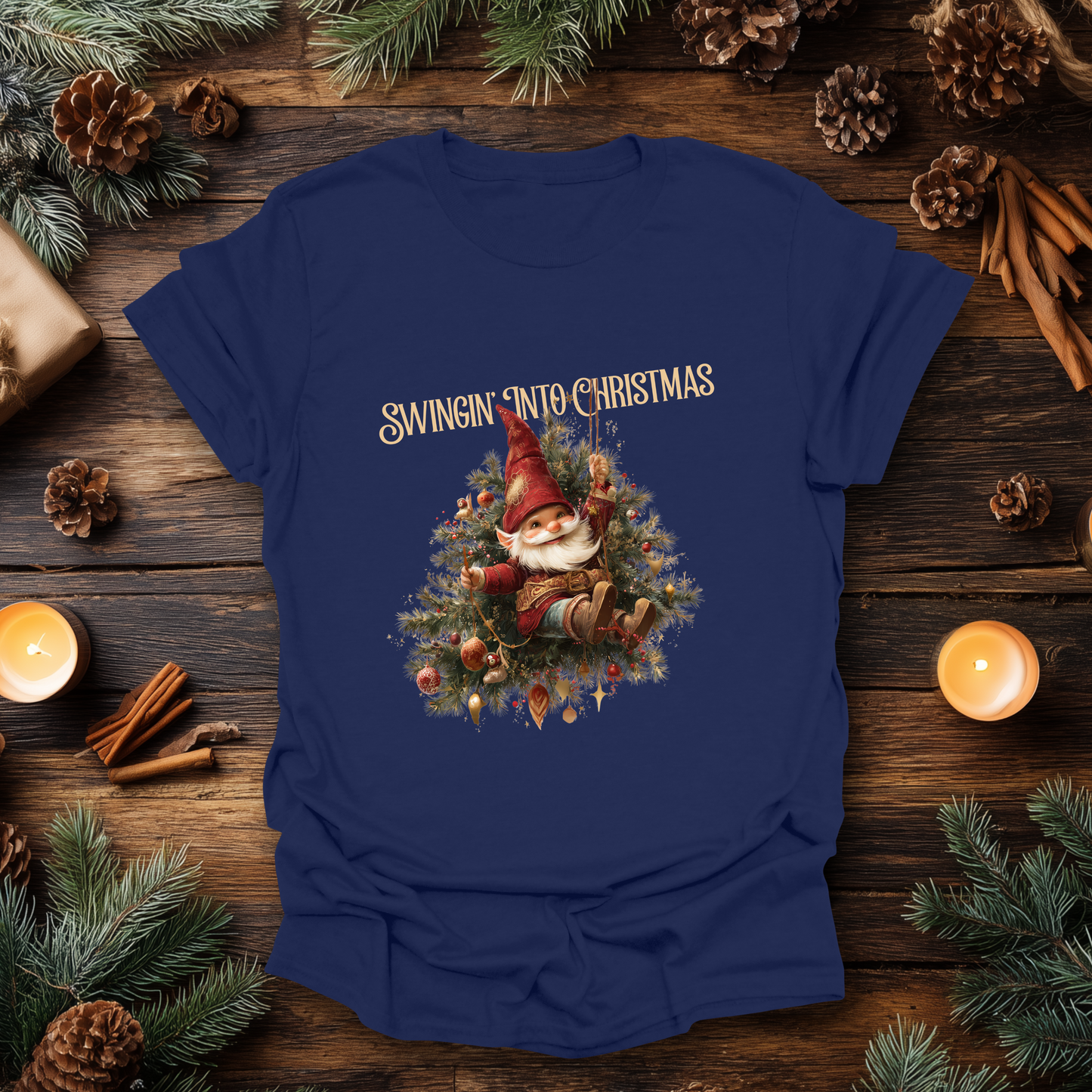 Swingin’ Into Christmas T-Shirt