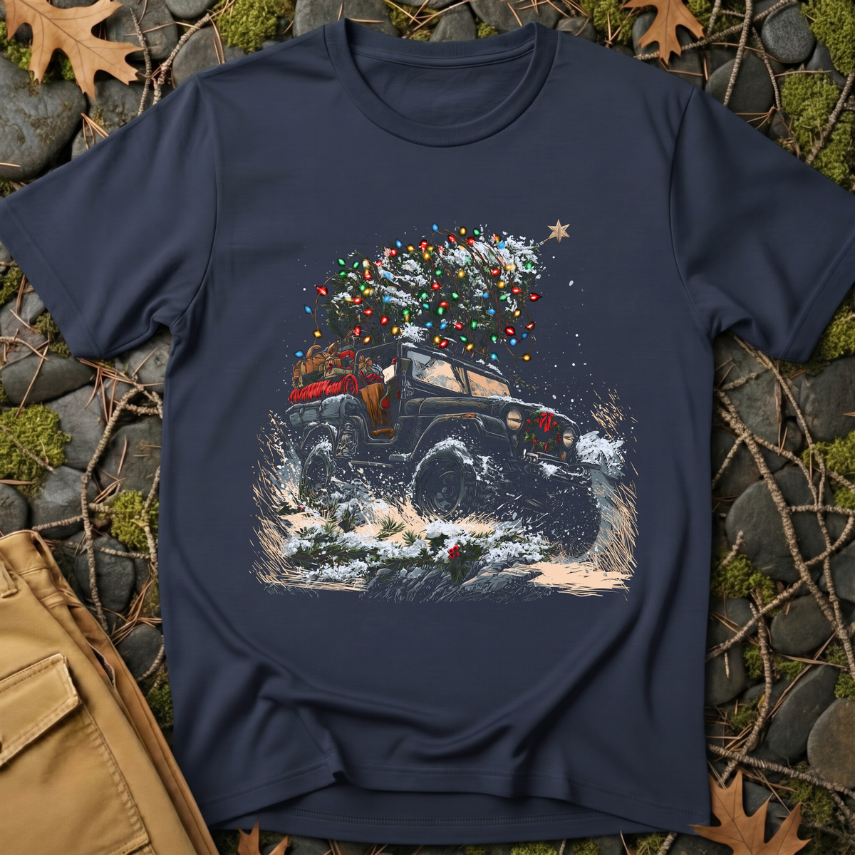 Christmas 4x4 Rig T-Shirt