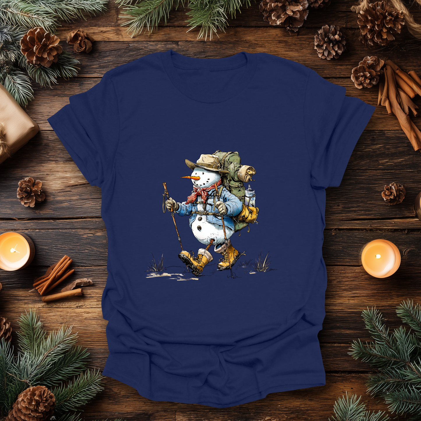 Trailblazing Snowman T-Shirt