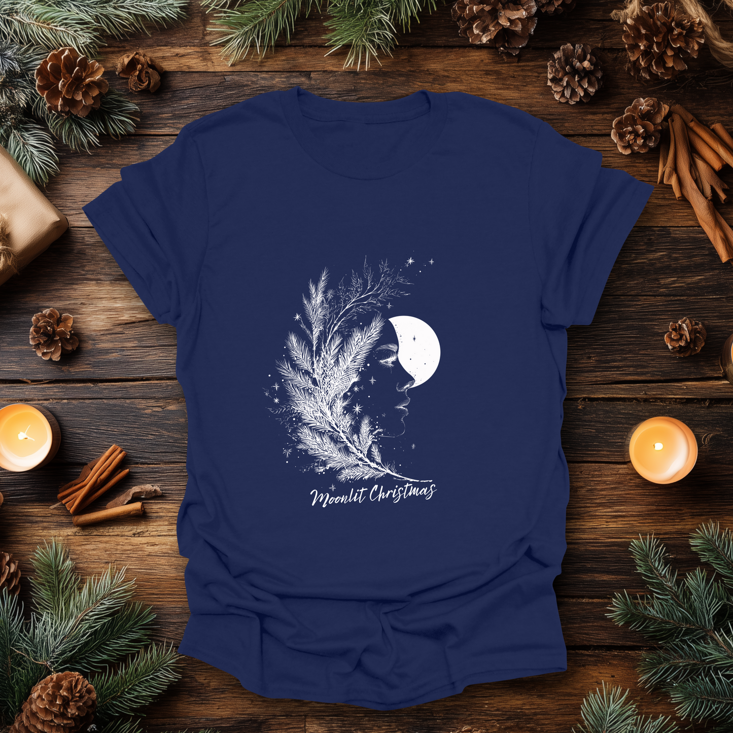 Moonlit Christmas T-Shirt