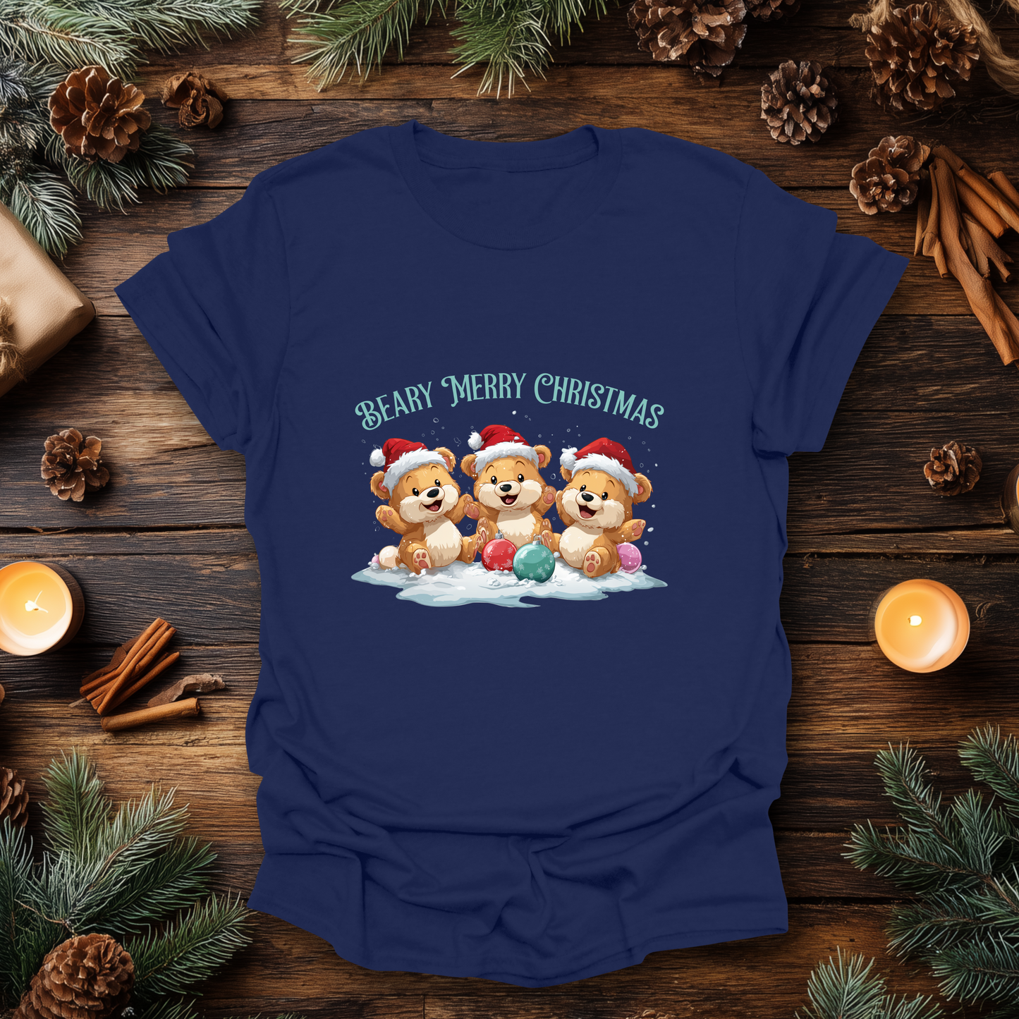Beary Merry Christmas T-Shirt