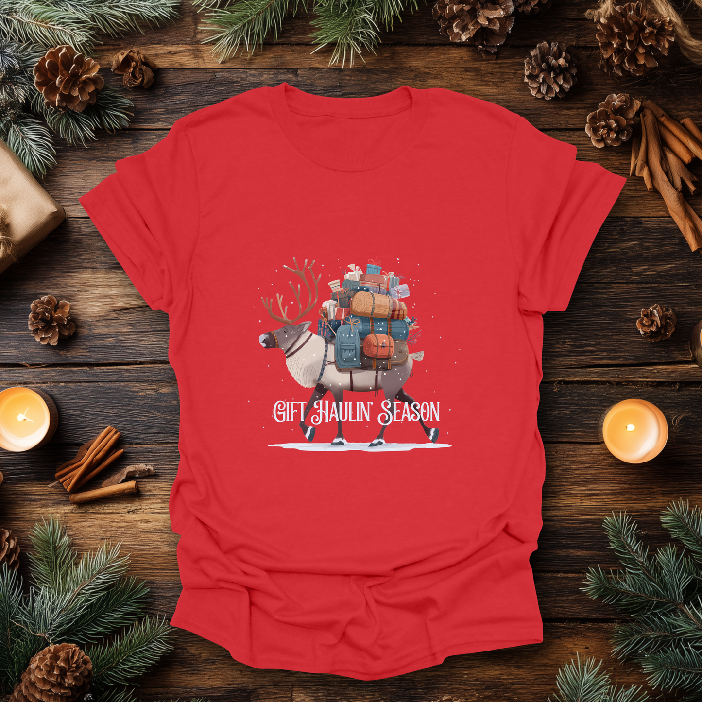Gift Haulin’ Season Christmas T-Shirt