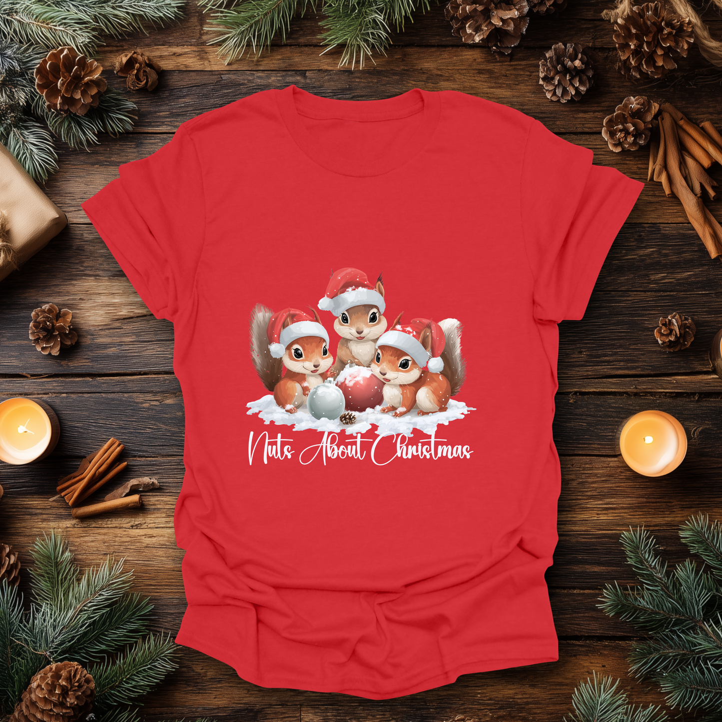 Nuts About Christmas T-Shirt