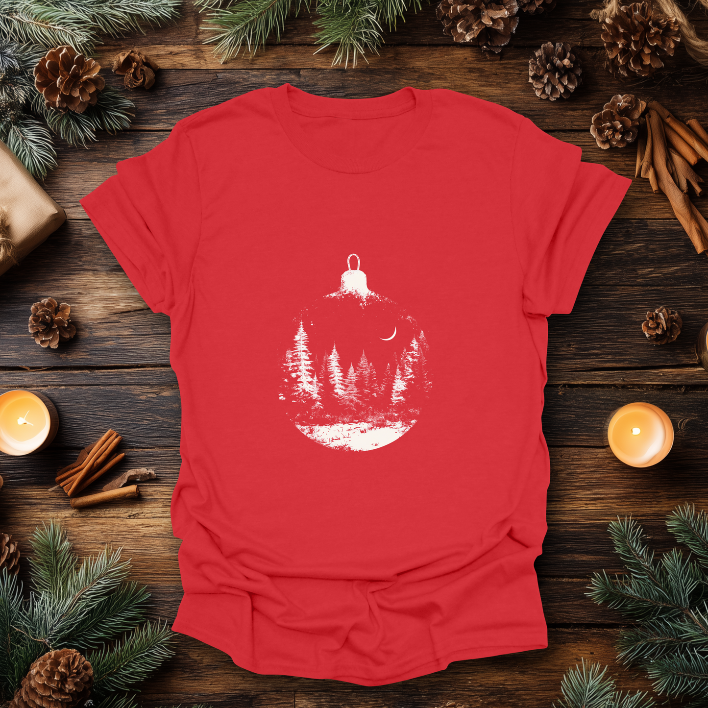 Moonlit Forest Ornament T-Shirt