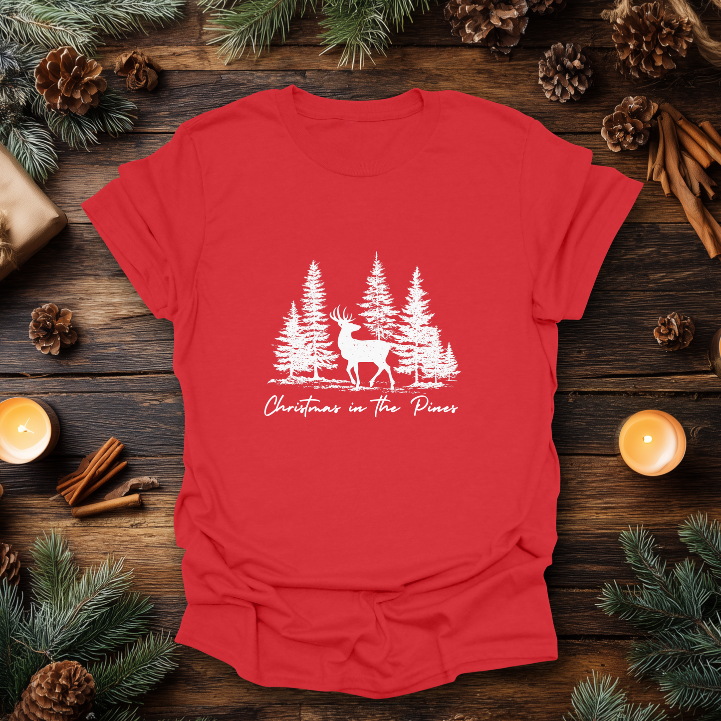 Christmas in the Pines T-Shirt
