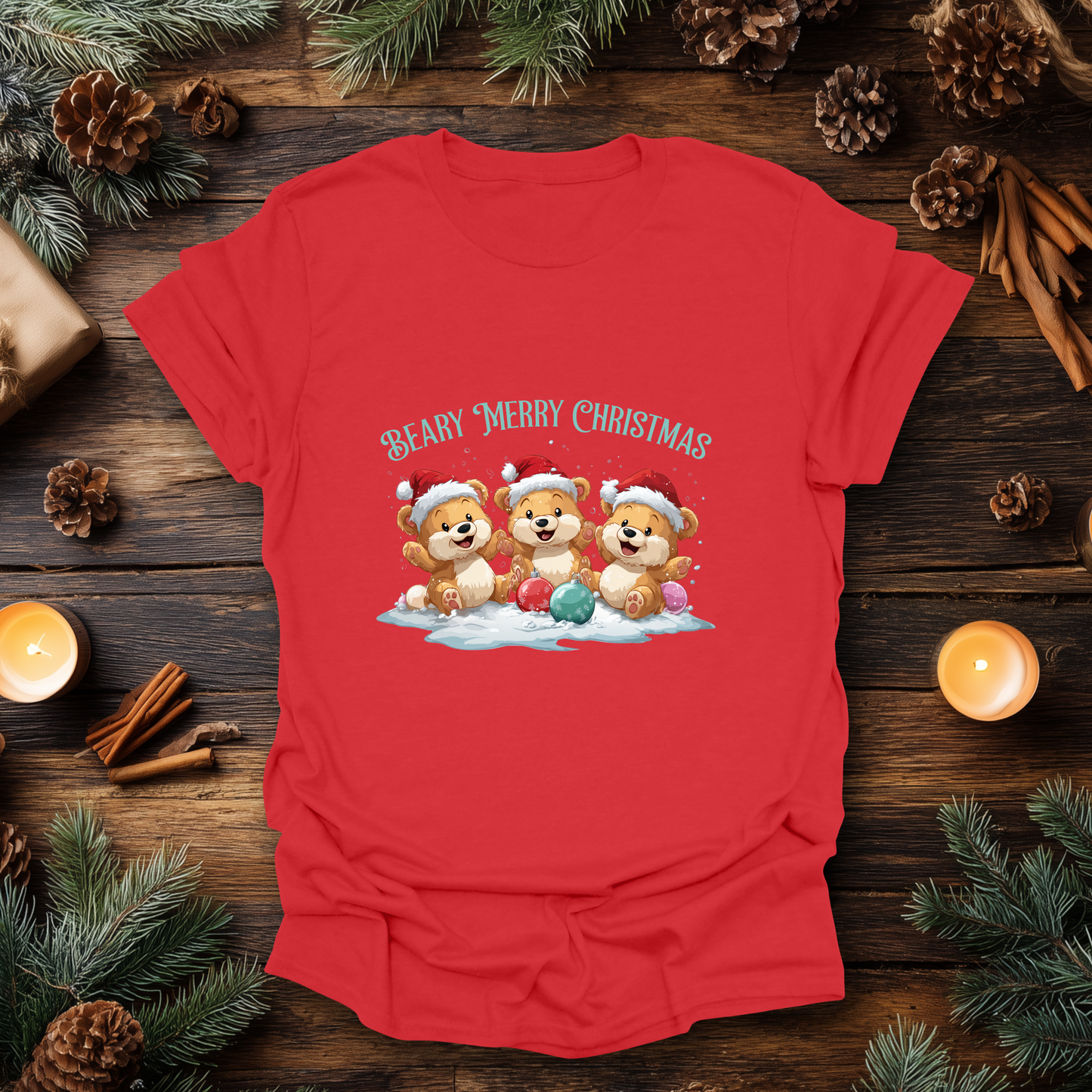 Beary Merry Christmas T-Shirt