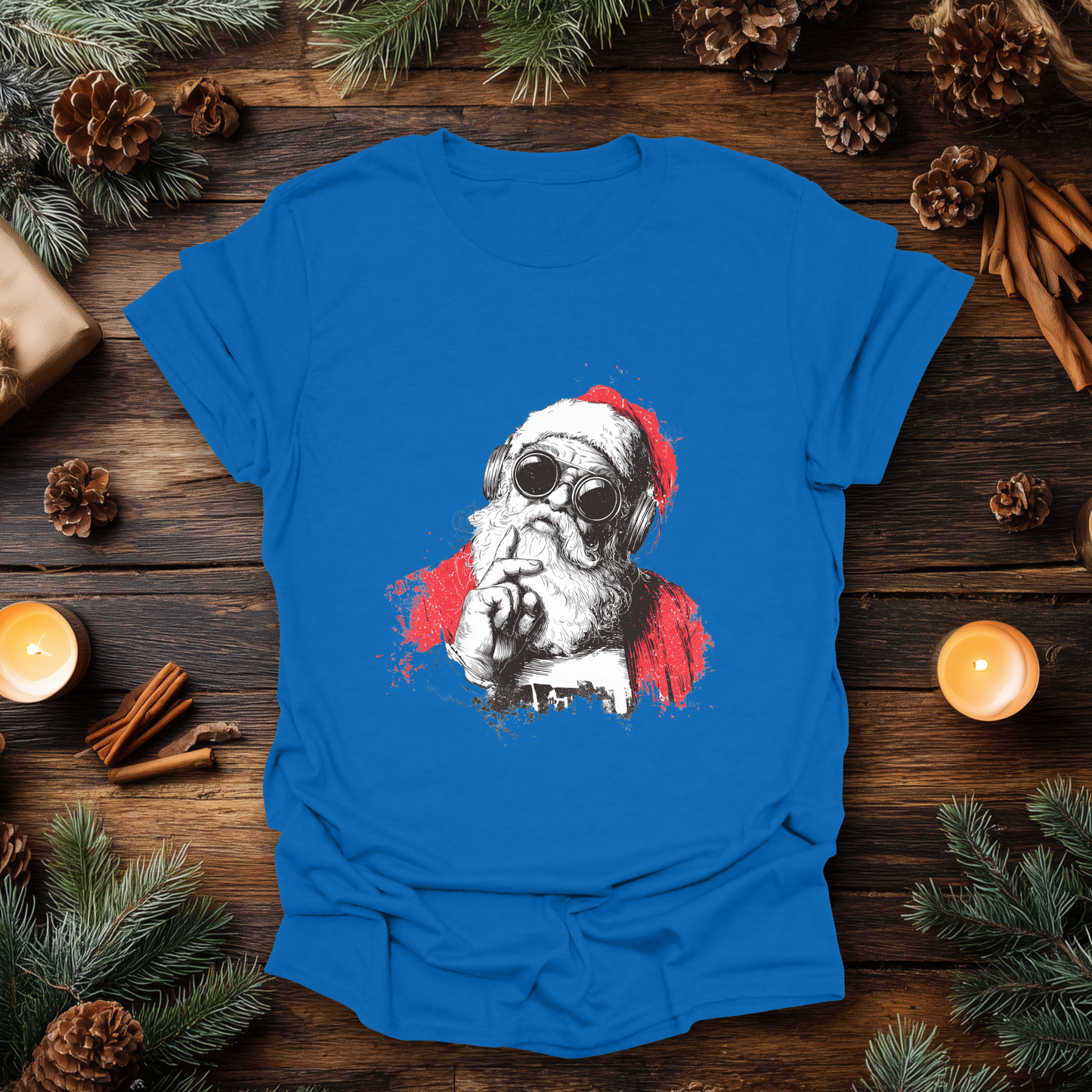 Claus Off Duty Christmas T-Shirt