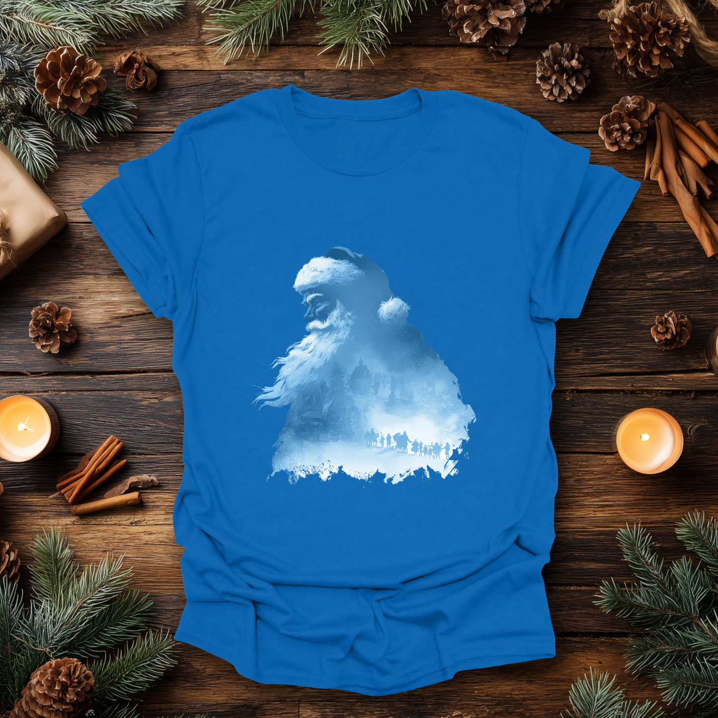 Frostbound Santa - Winter Wanderer T-Shirt