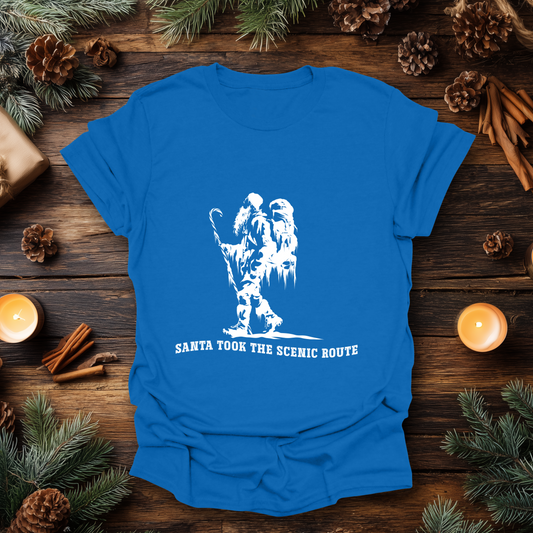 Santa Took the Scenic Route T-Shirt