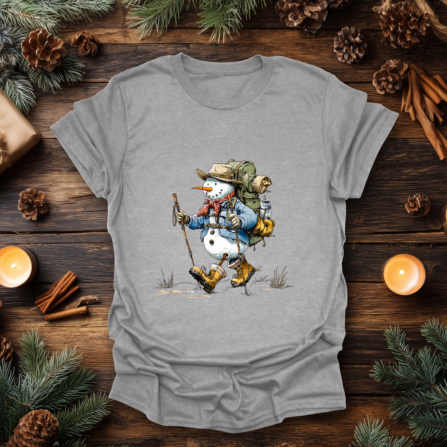 Trailblazing Snowman T-Shirt