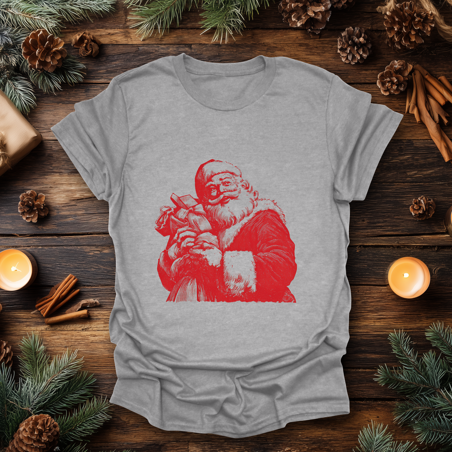 Vintage Santa T-Shirt