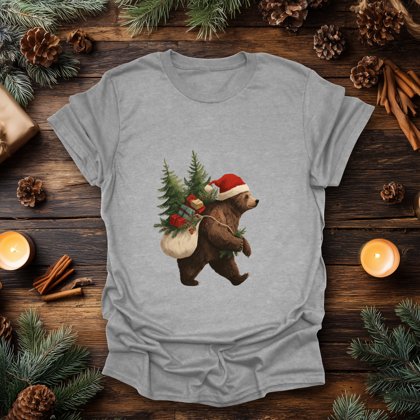 Bear-y Merry Deliveries T-Shirt