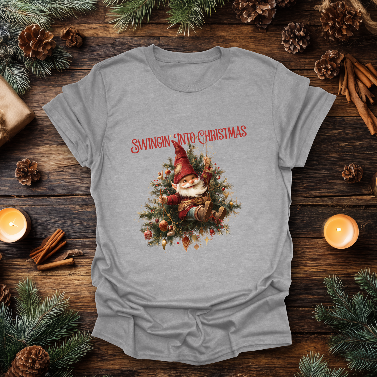 Swingin’ Into Christmas T-Shirt