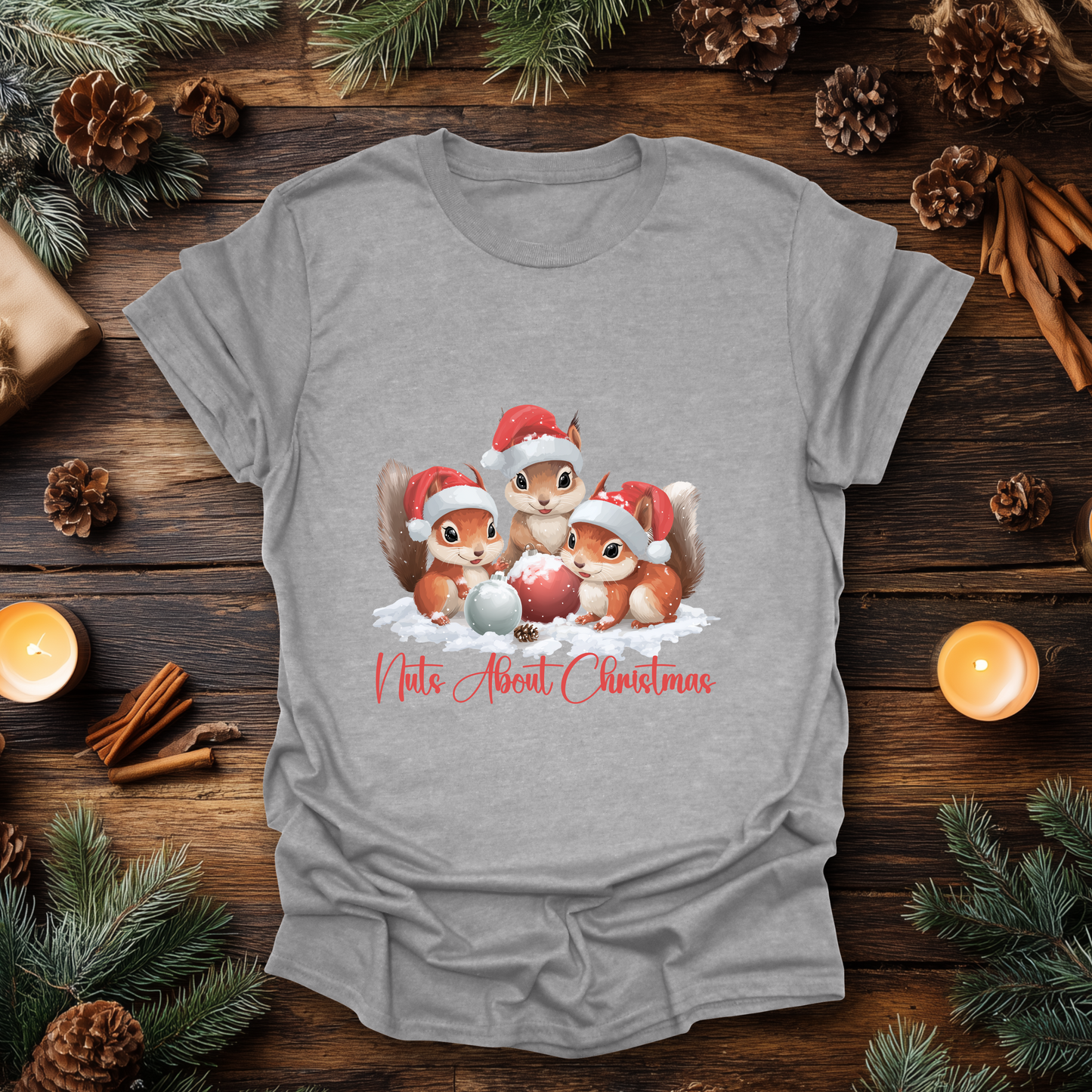 Nuts About Christmas T-Shirt