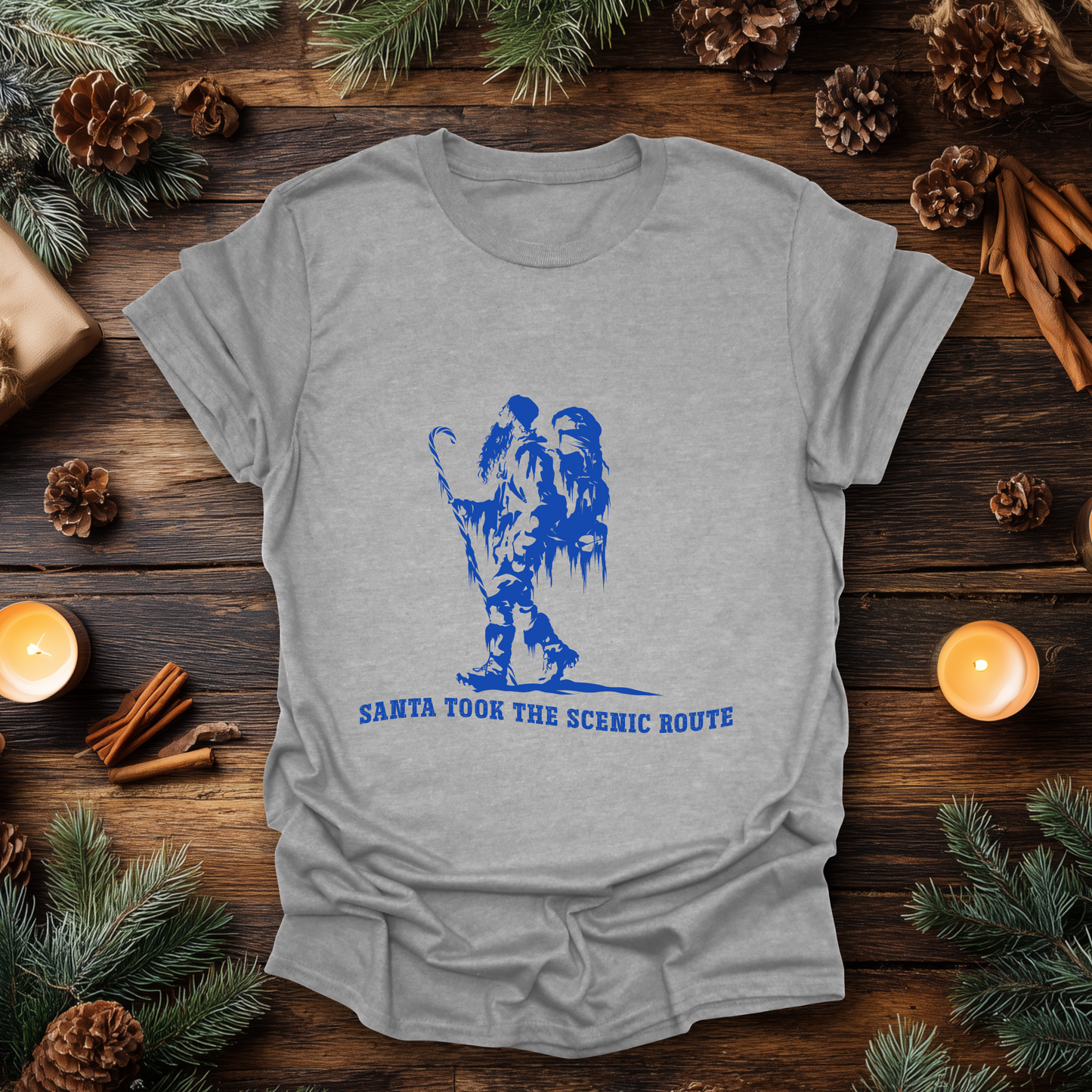 Santa Took the Scenic Route T-Shirt