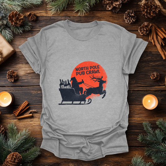North Pole Pub Crawl T-Shirt