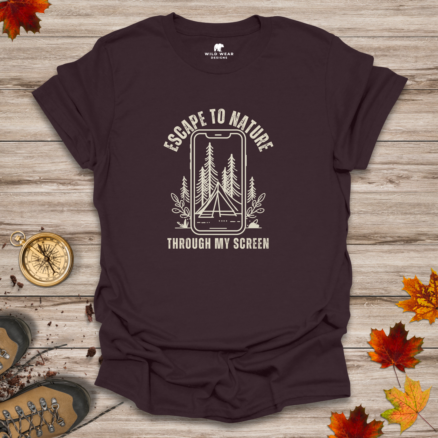 Escape to Nature (Screen Edition) T-Shirt