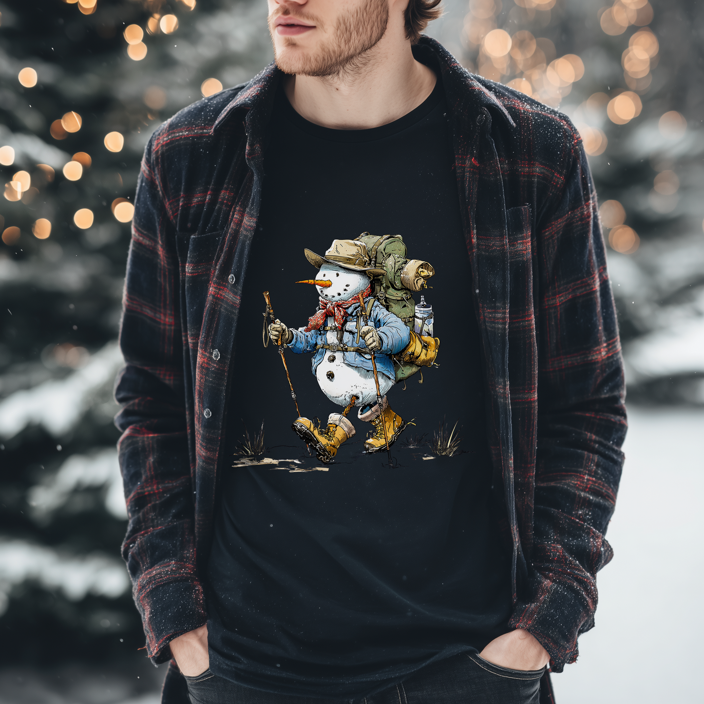 Trailblazing Snowman T-Shirt