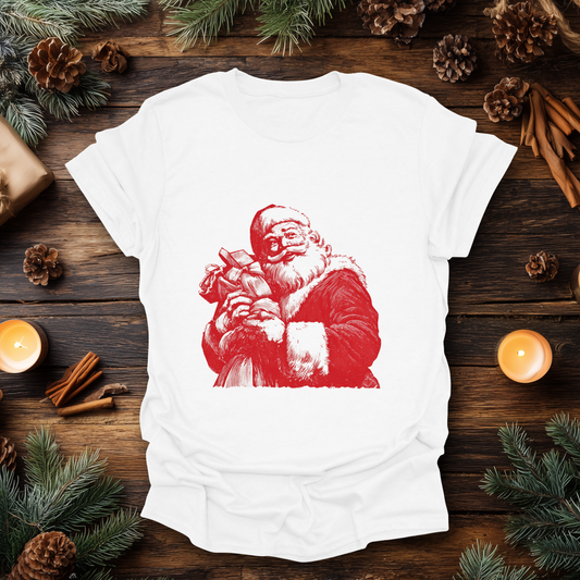 Vintage Santa T-Shirt