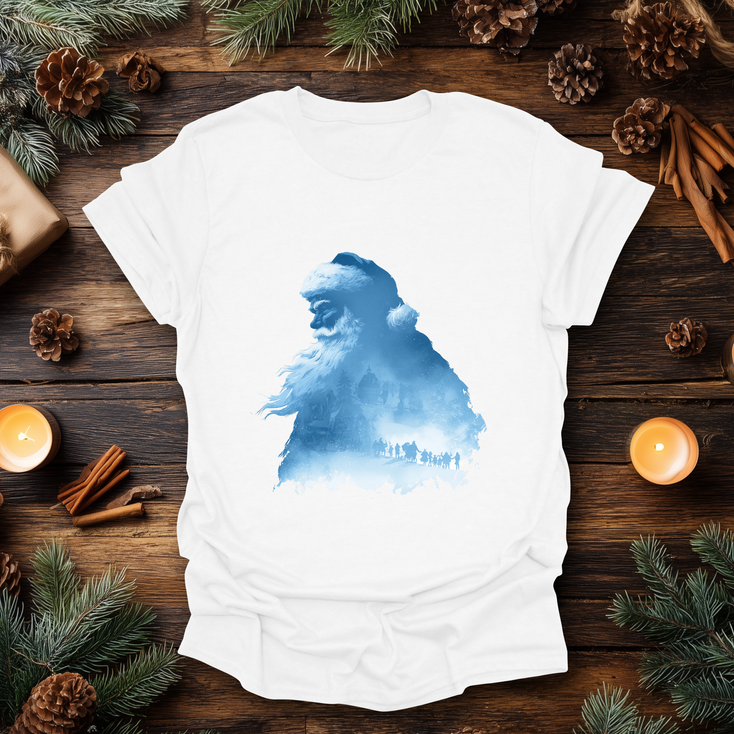 Frostbound Santa - Winter Wanderer T-Shirt
