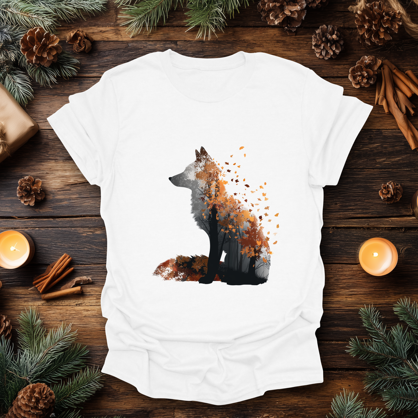 Autumn Wolf Nature T-Shirt