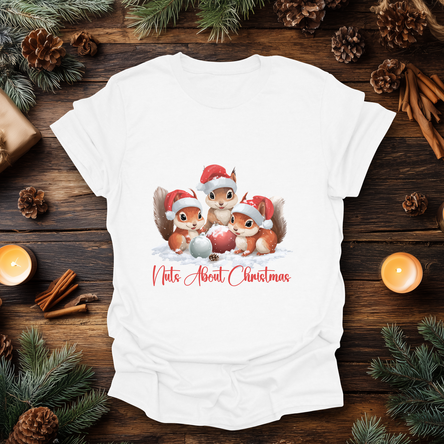 Nuts About Christmas T-Shirt