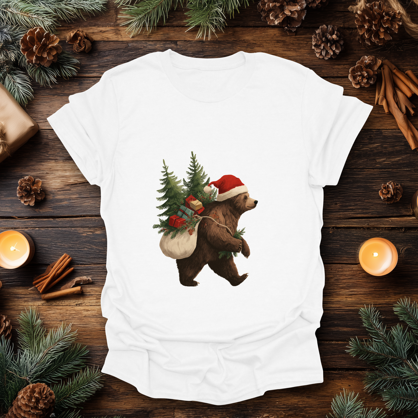 Bear-y Merry Deliveries T-Shirt