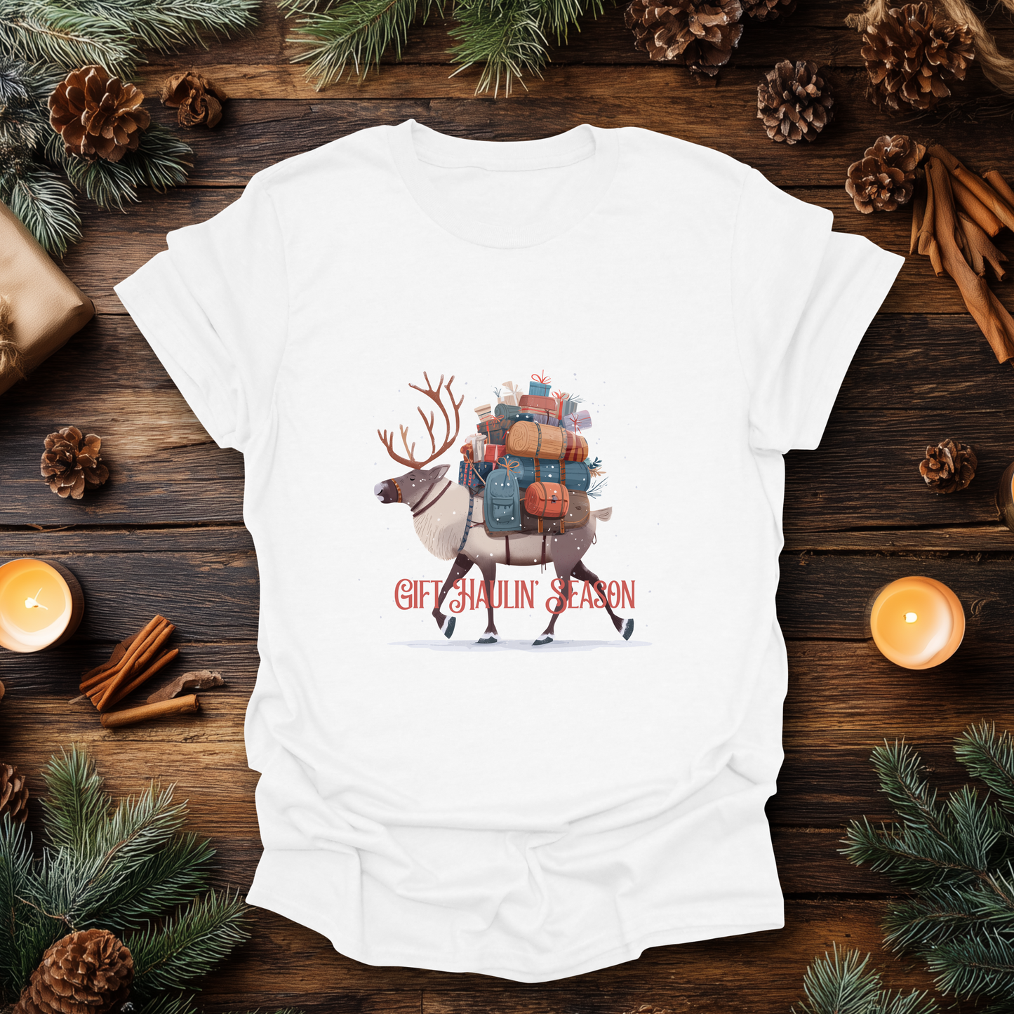 Gift Haulin’ Season Christmas T-Shirt