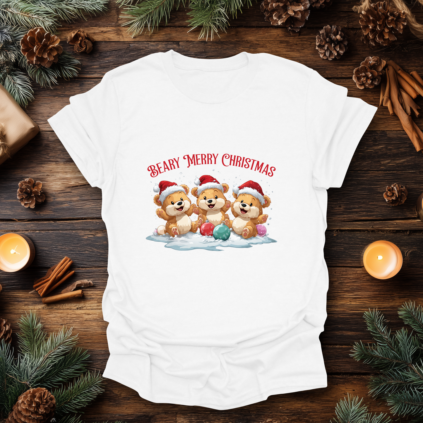 Beary Merry Christmas T-Shirt