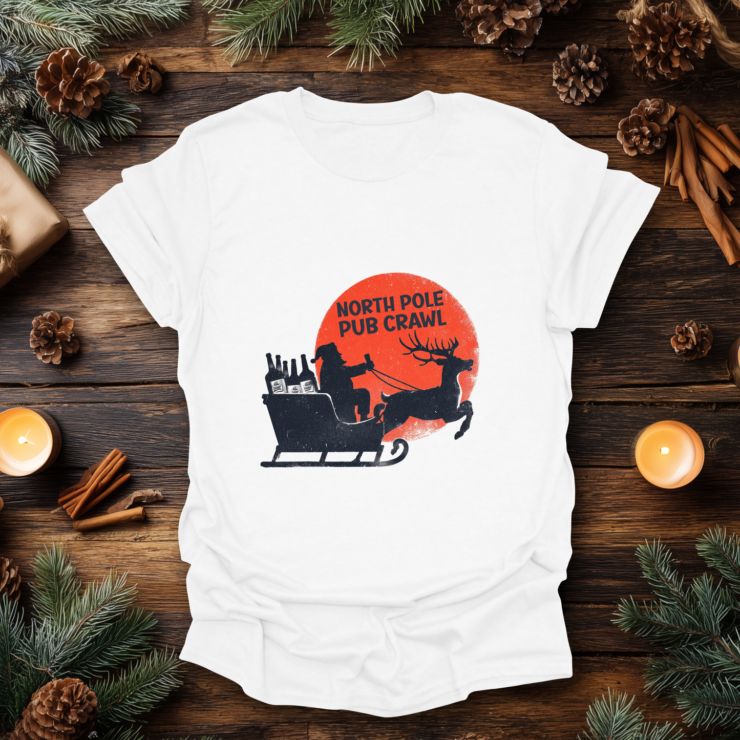 North Pole Pub Crawl T-Shirt