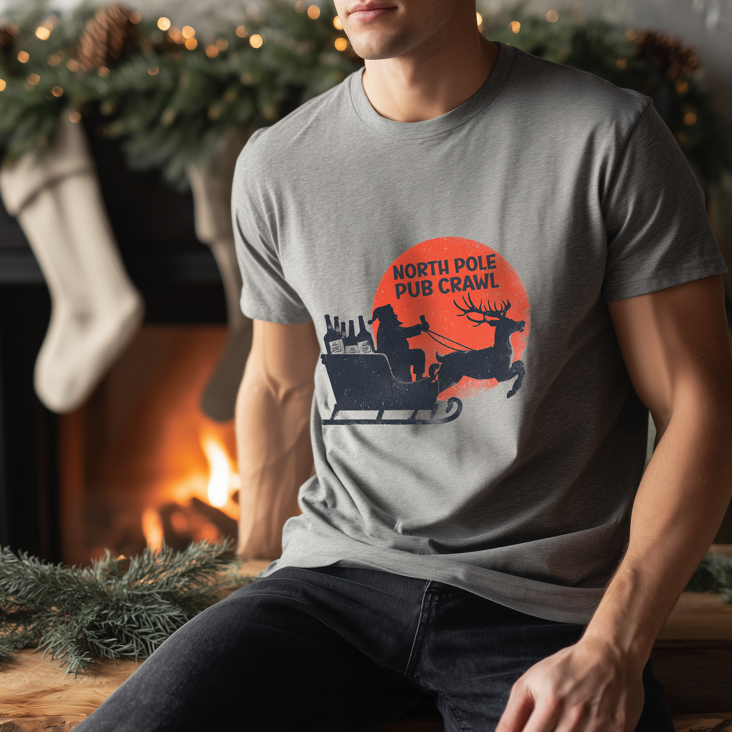 North Pole Pub Crawl T-Shirt
