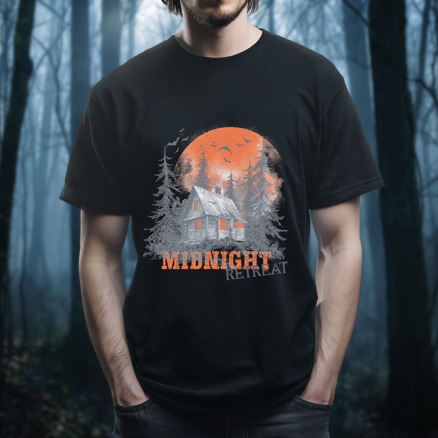 Midnight Retreat Halloween T-Shirt